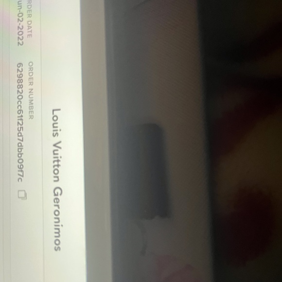 Louis Vuitton Geronimos it Authentic - Picture 9 of 10